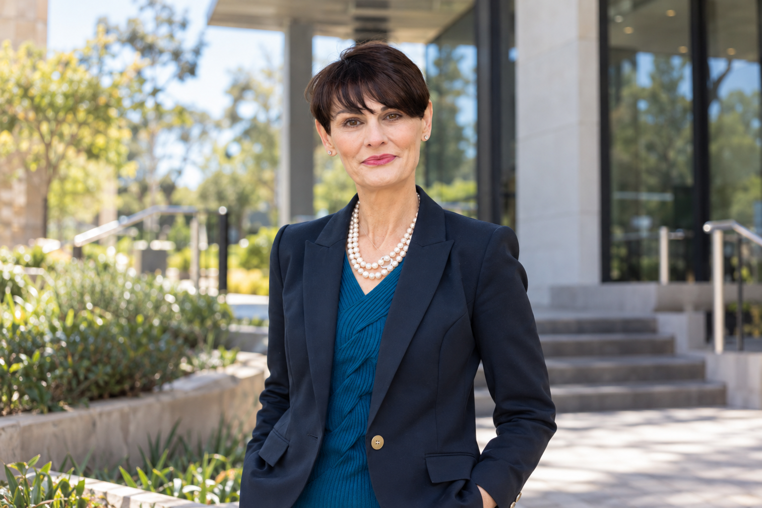 Professional portrait of Adriana Christopoulos